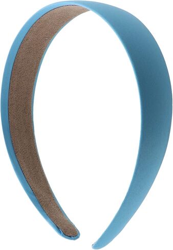 Motique Accessories 1 inch Satin Headband for Women and Girls - Red in Kuwait