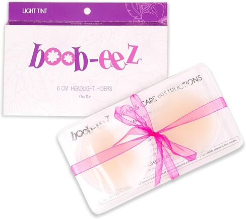 Boob-eez Headlight Hiders Thin Reusable Silicone Nipple Pasties in Kuwait