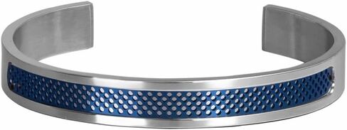 AIDUOMIRZER الفاخرة الرومانية الملكي تاج سحر الرجال سوار الفولاذ المقاوم للصدأ الهندسة Pulseiras الرجال مفتوحة قابل للتعديل أساور زوجين مجوهرات هدية in Kuwait