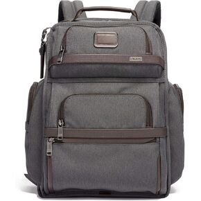 TUMI - Alpha Brief Pack - 15" Laptop Backpack with Padded Adjustable Straps - Laptop Bag - Stores Laptop, Tablet, Toiletries - Black