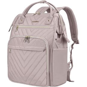 VANKEAN 17 Inch Laptop Backpack for Women Men Fashion Computer Work Bag, Large Capacity Waterproof Backpack with USB Port & RFID Pockets, College Daypack Business Travel, Black in Saudi Arabia