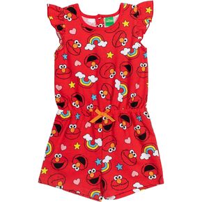 رومبر من Sesame Street Elmo Girls French Terry مكشكش in Kuwait