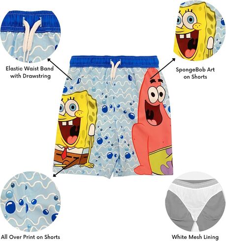 SpongeBob SquarePants Dreamwave boys Trunk Style in Saudi Arabia