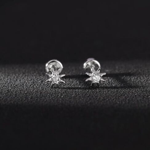 AoedeJ 925 Sterling Silver Earrings for Girls Screw Back Earrings for Girl Earrings With Screw Backs Women Earrings in Kuwait