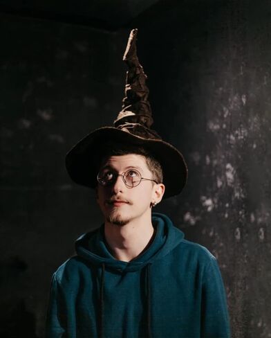 نظارات VIGUEUR Wizard - نظارات دائرية ذات إطار معدني للأزياء in Kuwait