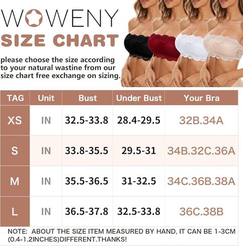 حمالة صدر من Flora Lace Bralette Bandeau للنساء بدون خياطة من أعلى طبقات حمالات الصدر بدون حمالات in Kuwait