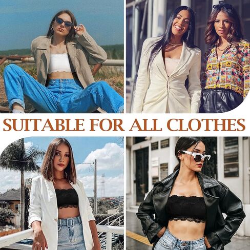 حمالة صدر من Flora Lace Bralette Bandeau للنساء بدون خياطة من أعلى طبقات حمالات الصدر بدون حمالات in Kuwait