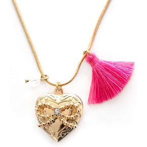Unicorn Necklace for Girls, Heart Locket Necklace, Dinosaur Necklace - Birthday Gifts for Girls and Kids in Saudi Arabia