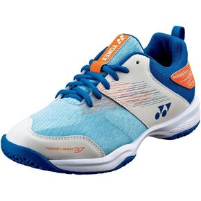 YONEX Power Cushion 37 Men Badminton Indoor Court Shoe (White/Blue) (5) in Saudi Arabia