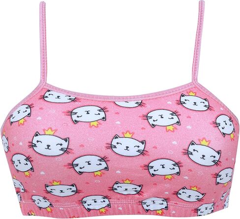 حمالات صدر للتدريب من القطن للفتيات من DChica مع حمالة صدر رياضية للمراهقين بطبقة أمامية واحدة in Kuwait