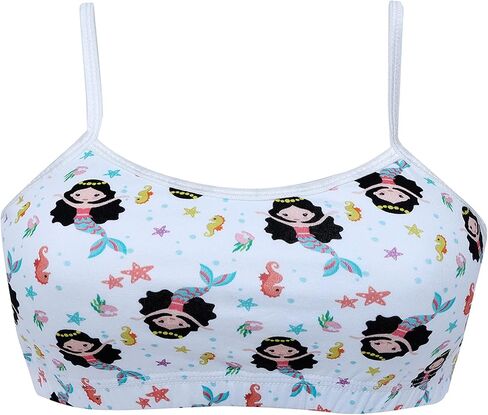 حمالات صدر للتدريب من القطن للفتيات من DChica مع حمالة صدر رياضية للمراهقين بطبقة أمامية واحدة in Kuwait