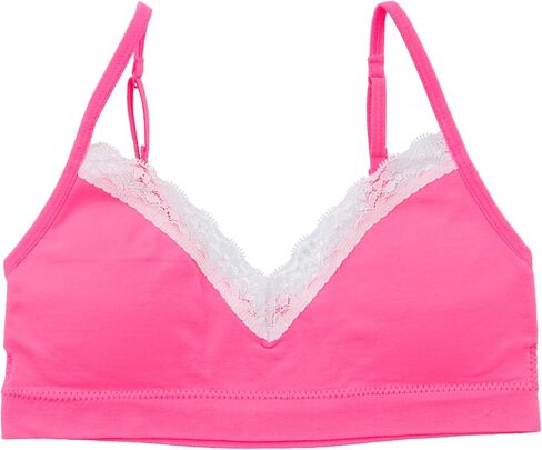 Alyce Intimates Pack of 6 Seamless Girls Bra with Lace Trim & Adjustable Straps in Kuwait