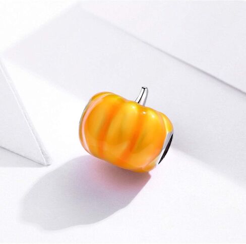 925 Sterling Silver Pumpkin Charm Witch Charm Ghost Charm Skull Charm Halloween Charm Anniversary Charm for Pandora Charm Bracelet in Kuwait