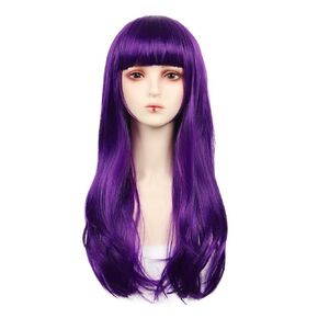 M3GAN Wig for Girls Kids Megen Medium Length Curly Brown Wigs Halloween Costume Cosplay Curly Hair