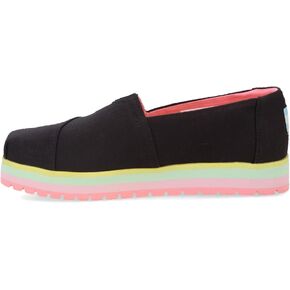 TOMS Girl's, Alpargata Platform Slip-On - Little Kid & Big Kid