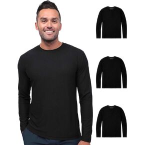Long Sleeve Athletic Shirt for Men S - 4XL Dri Fit Performance Workout Shirt in Saudi Arabia