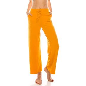 Leggings Depot Women's Fashion Pajama Pants with Pockets Comfy Drawstring Sleep Lounge Bottoms in Kuwait