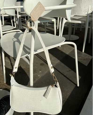 اومو حامل مغناطيسي لشنطة اليد وسلسلة مفاتيح مغناطيسية لتعليق الشنطة، خطاف طاولة لشنطة النساء انيق وشديد التحمل in Kuwait