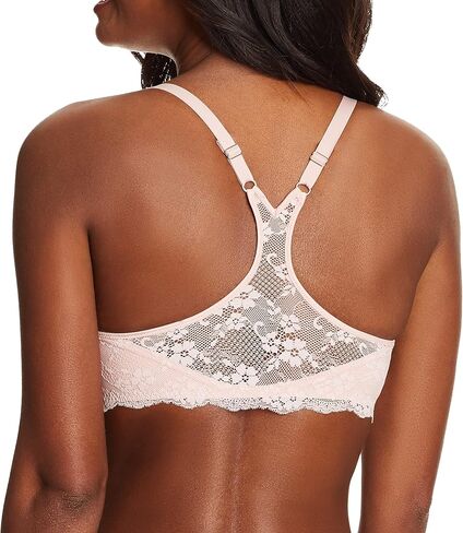 حمالة صدر تي شيرت One Fab Fit للنساء من Maidenform، حمالة صدر مبطنة بشكل خفيف، حمالات صدر Racerback للنساء in Kuwait