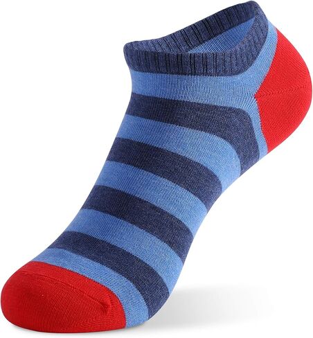 No-Show Low-Cut Striped patterned Casual Socks 8/10 Pairs Gift Box in Kuwait