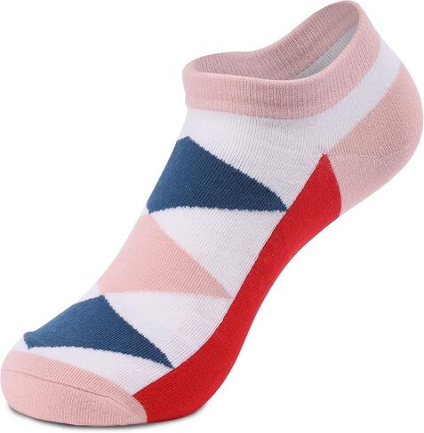No-Show Low-Cut Striped patterned Casual Socks 8/10 Pairs Gift Box in Kuwait