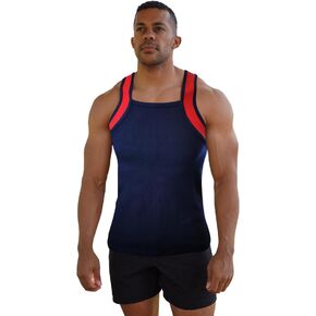 Different Touch Men Athletic Style Square Cut Tank Top in Saudi Arabia