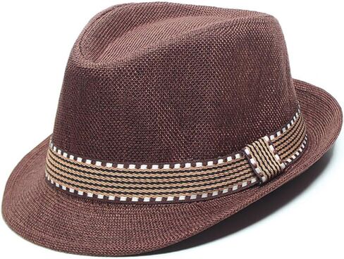 IMEKIS Kids 1920s Accessories Set Y-Back Adjustable Suspender Trim Fedora Hat 3PCS Wedding Party Outfit for Boys Girls 2-6T in Kuwait