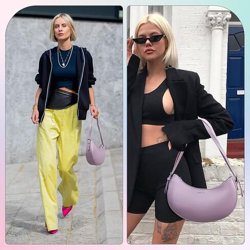 حقيبة كتف كيلي للنساء، محفظة صغيرة عصرية بسحاب للإغلاق، حقائب كتف مع أشرطة قابلة للتعديل in Kuwait