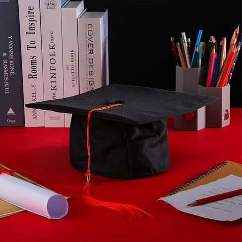 Bokon 30Pcs Graduation Cap Bulk Child Adult Adjustable Graduation Cap for Kids Kindergarten High School Bachelor Graduation in Kuwait