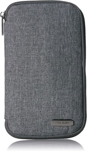 Travelon RFID Blocking Family Passport Zip Wallet, Ocean, One Size in Kuwait