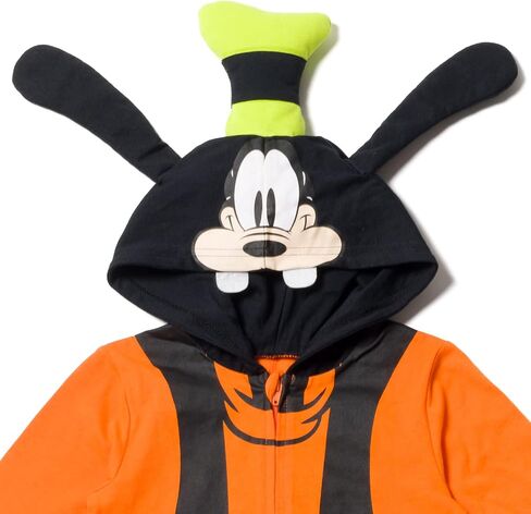 Disney Mickey Mouse Goofy Pluto Zip Up Coverall Newborn to Big Kid in Saudi Arabia