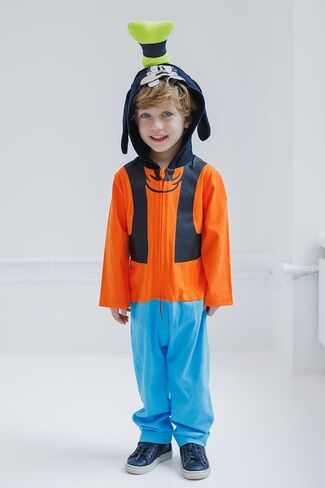 Disney Mickey Mouse Goofy Pluto Zip Up Coverall Newborn to Big Kid in Saudi Arabia