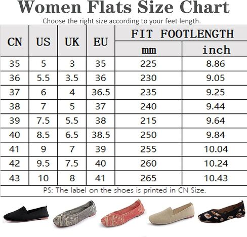RVROVIC Women Flat Shoes Knitted Lightweight Slip-on Loafers Breathabel Soft Comfortable Ballet Flats in Saudi Arabia