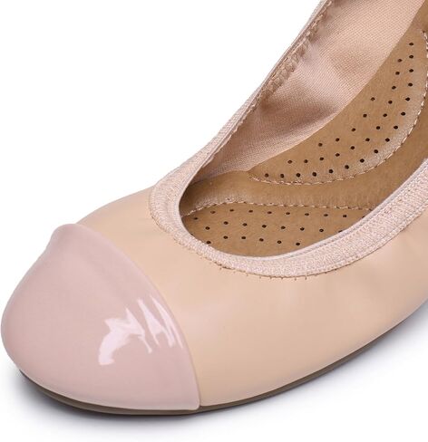 GAWBAW Women's Ballet Flats Shoes - Slip on Casual Flats Round Toe Walking Ballerina Shoes for Women in Saudi Arabia