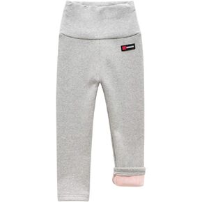 Evelin LEE Baby Boys Girls Winter Warm Fleece Lined Leggings Stretchy High Waisted Active Sweatpants in Saudi Arabia