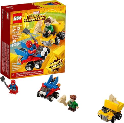 LEGO Marvel Super Heroes Mighty Micros: Scarlet Spider vs. Sandman 76089 مجموعة بناء (89 قطعة) in Saudi Arabia