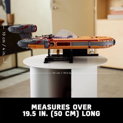 LEGO Star Wars Luke Skywalker’s Landspeeder 75341 Collectible Building Display Set for Adult Fans of Star Wars (1,890 Pieces) in Saudi Arabia