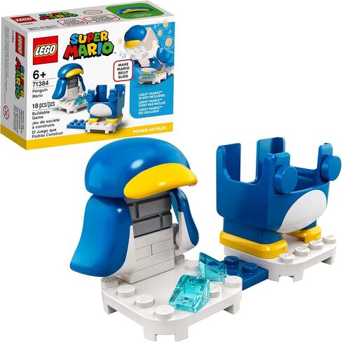 LEGO Super Mario Penguin Mario Power-Up Pack 71384 Building Kit; Collectible Gift Toy for Creative Kids, New 2021 (18 Pieces) in Saudi Arabia