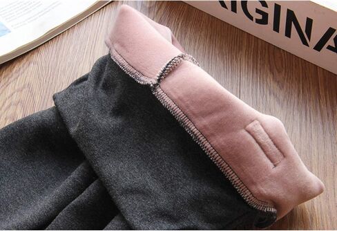 Evelin LEE Baby Boys Girls Winter Warm Fleece Lined Leggings Stretchy High Waisted Active Sweatpants in Kuwait
