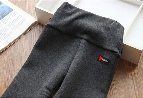 Evelin LEE Baby Boys Girls Winter Warm Fleece Lined Leggings Stretchy High Waisted Active Sweatpants in Kuwait