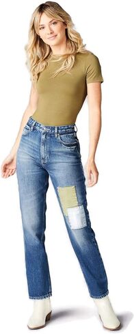 Lee Vintage Modern Women's High Rise Straight Ankle Jeans (28, Antique Fade) in Saudi Arabia