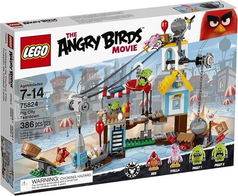 LEGO Angry Birds 75824 Pig City Teardown in Saudi Arabia