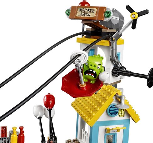LEGO Angry Birds 75824 Pig City Teardown in Saudi Arabia