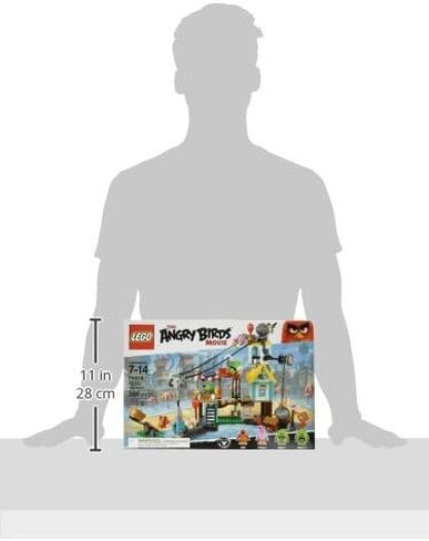 LEGO Angry Birds 75824 Pig City Teardown in Saudi Arabia
