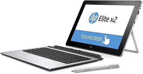 HP Elite X2 1012 G1 Detachable 2-IN-1 Business Laptop LTE SIM, 12' FHD IPS Touchscreen (1920x1280), Intel Core m7-6Y75, 512GB SSD, 8GB RAM, Keyboard, Windows 10 Pro (Renewed) in Saudi Arabia