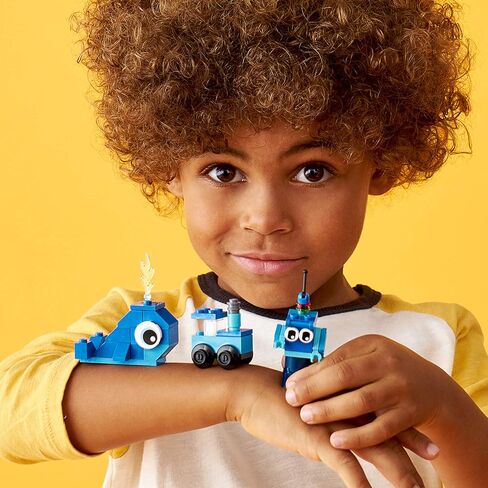 LEGO Classic Creative Blue Bricks 11006 Kids’ Building Toy Starter Set with Blue Bricks to Inspire Imaginative Play (52 Pieces) in Saudi Arabia