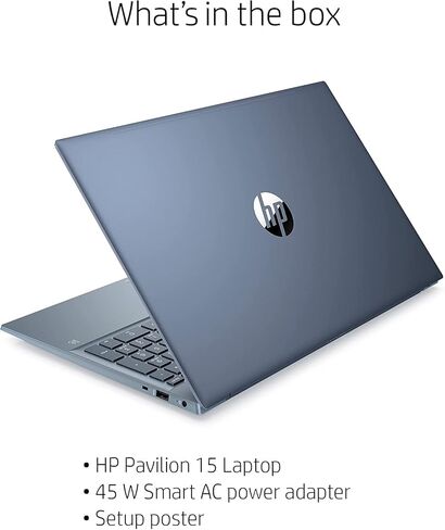 2022 Newest HP Pavilion 15.6inch FHD 1080P IPS Laptop, 8-Core AMD Ryzen 7-5700U(Up to 4.3GHz, Beat i7-1180G7), 8GB RAM, 512GB NVMe SSD, Numpad, HDMI, WiFi, USB-A&C,Audio by B&O, Win11 Horizon Blue in Saudi Arabia