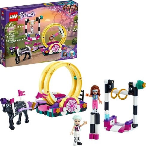 LEGO Friends Magical Acrobatics 41686 Building Kit; Carnival Pretend Play Toy for Kids Who Love Gymnastics Gifts; New 2021 (223 Pieces) in Saudi Arabia