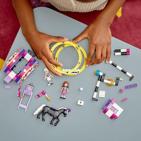 LEGO Friends Magical Acrobatics 41686 Building Kit; Carnival Pretend Play Toy for Kids Who Love Gymnastics Gifts; New 2021 (223 Pieces) in Saudi Arabia