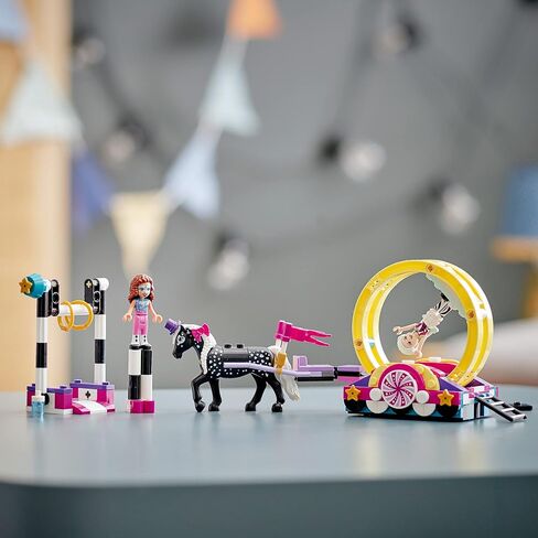 LEGO Friends Magical Acrobatics 41686 Building Kit; Carnival Pretend Play Toy for Kids Who Love Gymnastics Gifts; New 2021 (223 Pieces) in Saudi Arabia